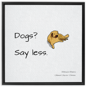 Whitespace Royalty – Dog Edition
