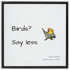 Whitespace Royalty – Bird Edition