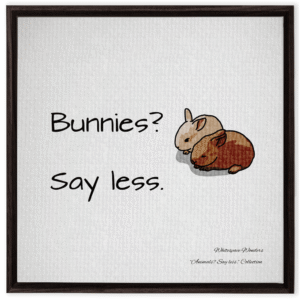 Whitespace Royalty – Bunny Edition