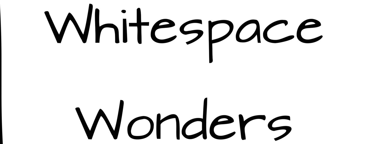 Whitespace Wonders