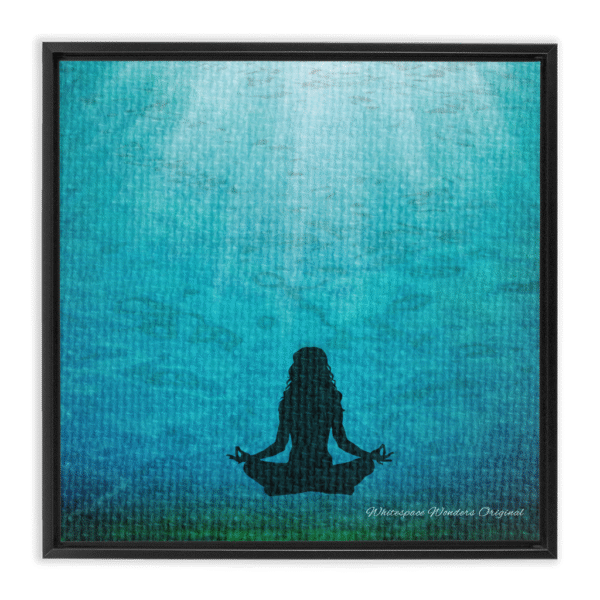 Refuse to Drown – 1/1 Original Framed Canvas