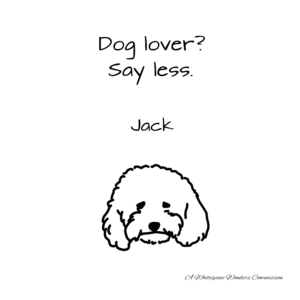 A Name Worth Framing – Personalized Luxe Dog Canvas