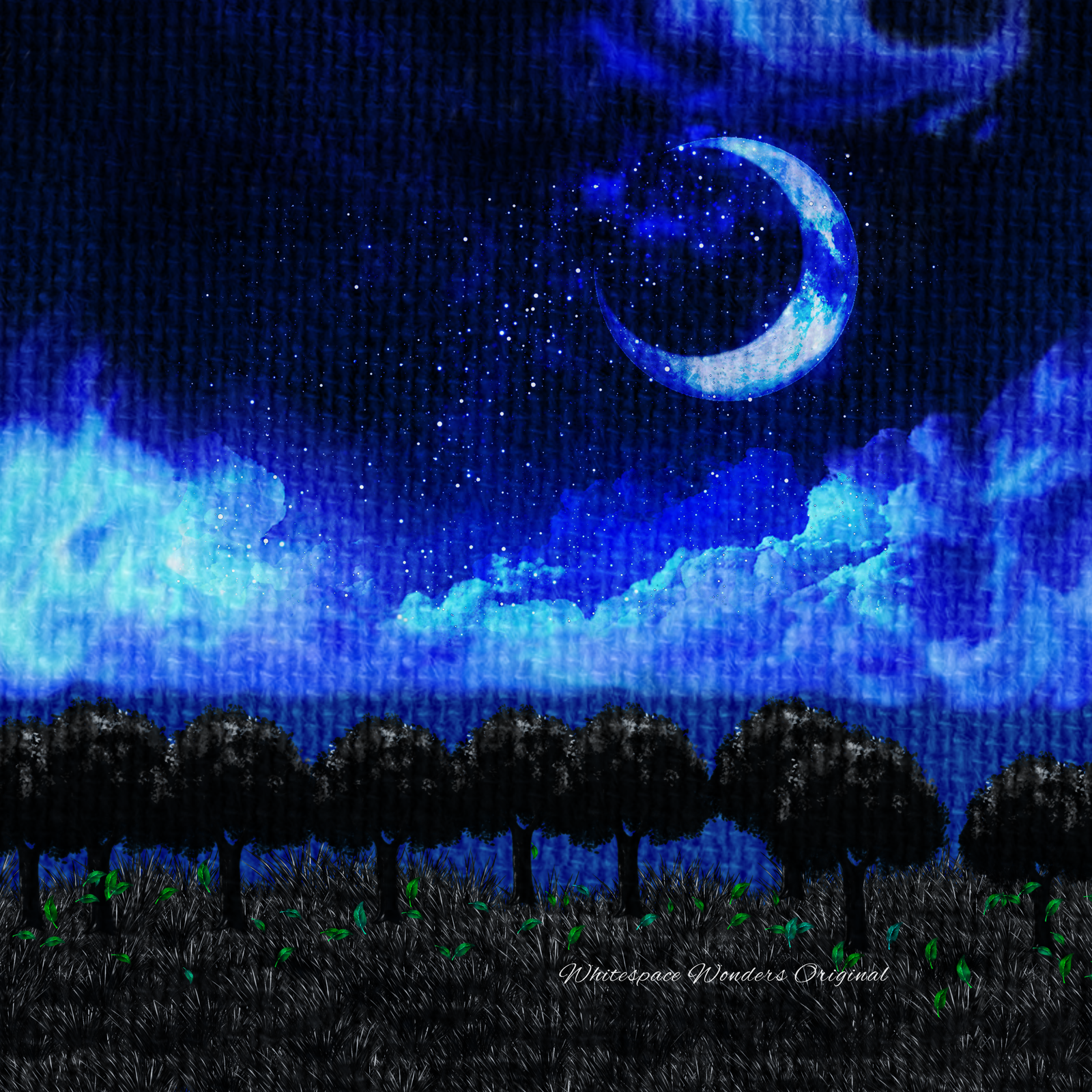 Rooted in Night – 1/1 Original Framed Canvas