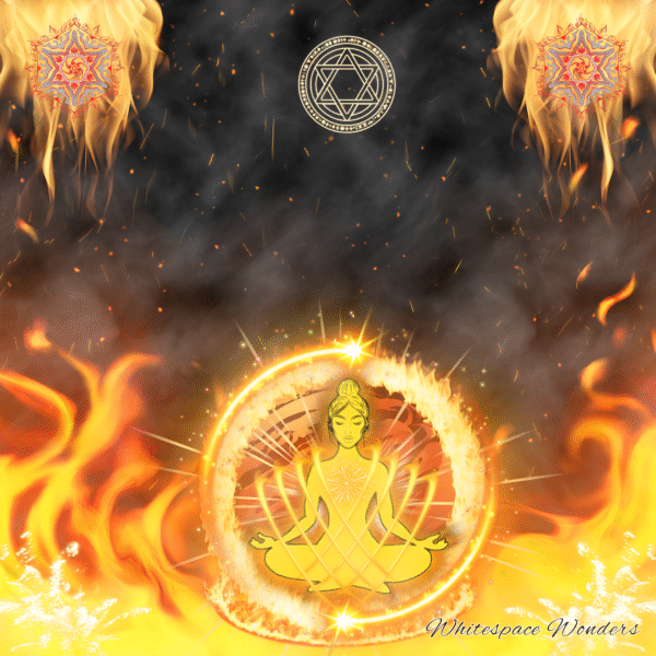 The Element of Fire – Unframed Fine Art Print (12x12")