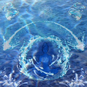 The Element of Water – Unframed Fine Art Print (12×12″)