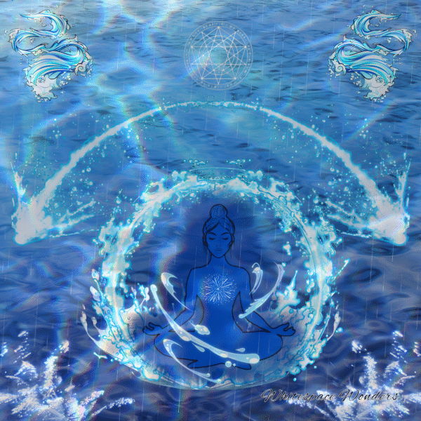The Element of Water – Unframed Fine Art Print (12x12")