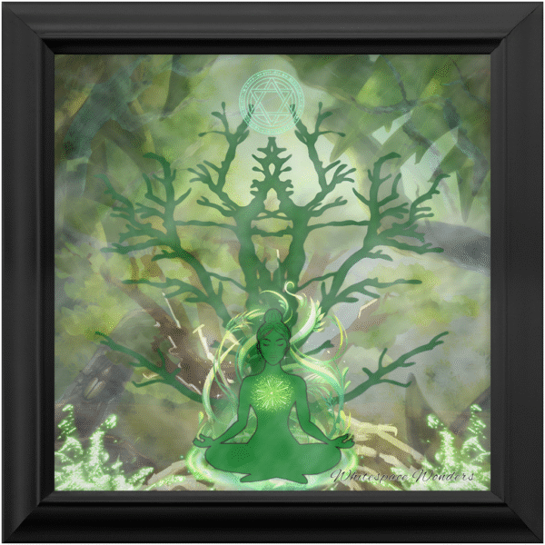 The Element of Earth – Framed Fine Art Print (12x12")